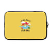 a turtle made it to the water Laptop sleeve