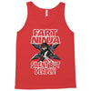 funny rude fart ninja ideal birthday gift or present Tank Top