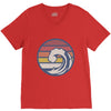 sea wawe V-Neck Tee