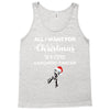 all i want for christmas is a cure carcinoid cancer Tank Top