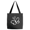 butterfly sticker vinyl Tote Bags