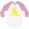 let's cook 3/4 Sleeve Shirt