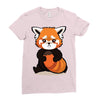 red fox 3 Ladies Fitted T-Shirt