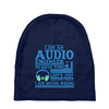 audio engineer tee Baby Beanies