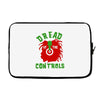dread at the controls Laptop sleeve