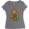 our lady of guacamole Women's Triblend Scoop T-shirt