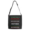 ugly christmas mother Adjustable Strap Totes