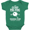 forrest gump   ping pong camp   cult film Baby Bodysuit
