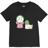 Sarah and Duck V-Neck Tee