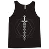 Dungeon Dice Sword T-Shirt Tank Top