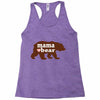 mama love bear Racerback Tank