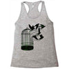 breaking through to freedom Racerback Tank