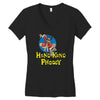 hong kong phooey Women's V-Neck T-Shirt