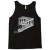 some game involving falling blocks in the style of m.c. escher Tank Top