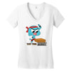 gumball test your might Women's V-Neck T-Shirt