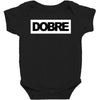 Dobre Black/White Baby Bodysuit