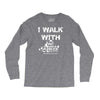 i walk with wasd Long Sleeve Shirts