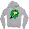 who cut the cheese Zipper Hoodie