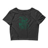 green vigilance Crop Top