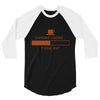 caffeine loading pleace wait 3/4 Sleeve Shirt