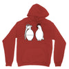 peace and hate can you tell the difference Unisex Hoodie