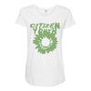 citizen 'flower Maternity Scoop Neck T-shirt