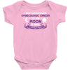 I Love Someone with Gynecologic Cancer to The Moon and Back Baby Bodysuit