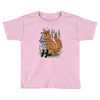 polygon fox graphic Toddler T-shirt