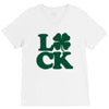 luck V-Neck Tee