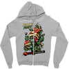 piranha party Zipper Hoodie