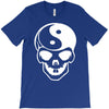 yin yang skull (2) T-Shirt