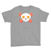 Bacon Egg Skull Youth Tee
