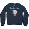 peppa pig brother pig Crewneck Sweatshirt