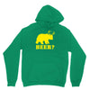beer t shirt bear plus deer funny tee drinking college humor party shi Unisex Hoodie