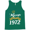 kings are born in 1972 Tank Top