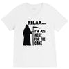 i'm just here for the cake V-Neck Tee