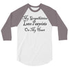 grandkitties pawprints 3/4 Sleeve Shirt