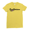 sagittarius violet Ladies Fitted T-Shirt