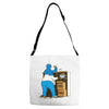 bad diet Adjustable Strap Totes