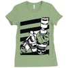 alcohol blanc Ladies Fitted T-Shirt