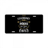 legendary riders are born in 1975 License Plate