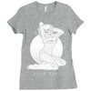 pinup predator Ladies Fitted T-Shirt