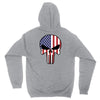 skull u.s.a. back Unisex Hoodie