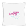 [moms name] is going to be a mommy 2018 Throw Pillow