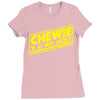 chewie y u no age Ladies Fitted T-Shirt