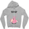 Estimated Delivery September Baby Girl Zipper Hoodie