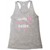 Happy Fathers Day Daddy Racerback Tank