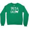 tats &amp; cats Crewneck Sweatshirt