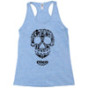 loco coco skul Racerback Tank