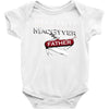 necessity is the mother Baby Onesie